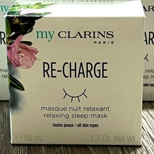 My Clarins RE-CHARGE relaxing sleep mask - all skin types NEW